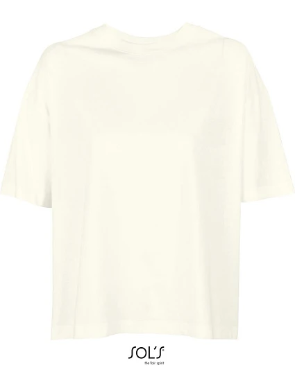SOL'S Boxy Women Dámské oversize tričko 25.3807 off white