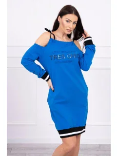 Chrpové šaty Tres Chic