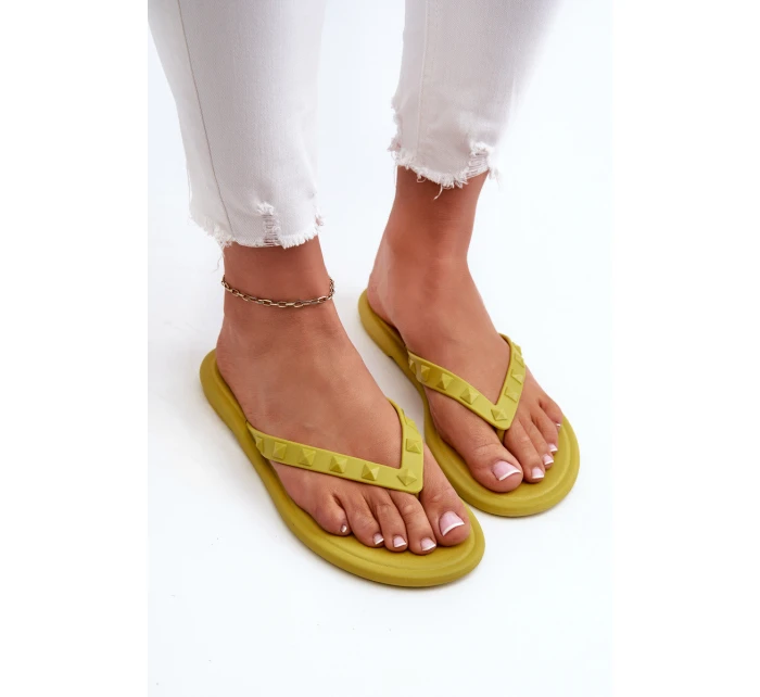 Ploché dámské žabky model 21661910 - Zaxy