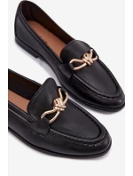 Dámské mokasíny s ozdobným detailem černé Rosynne Dámské mokasíny s ozdobným detailem černé Rosynne