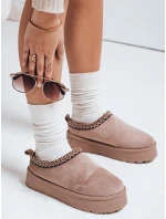 Dámské sněhule s vyšívaným béžové Dstreet model 21993271 - FashionStreet