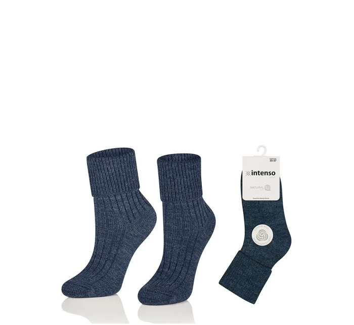 Dámské netlačící ponožky 3540 model 18783352 - Intenso Dámské netlačící ponožky 3540 model 18783352 - Intenso