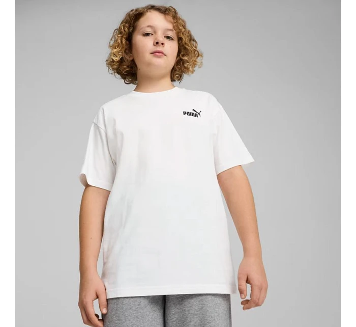 Dětské tričko ESS Small No.1 Logo Relaxed Tee bílé model 22068579 02 - Puma