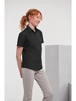 Russell Athletic 935F Popelínová halenka s krátkým rukávem 11.935F black Russell Athletic 935F Popelínová halenka s krátkým rukávem 11.935F black