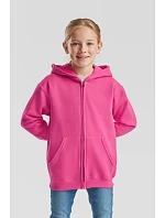 Fruit of the Loom Classic Kids Sweat Jacket Dětská mikina s kapucí 16.2045 fuchsia Fruit of the Loom Classic Kids Sweat Jacket Dětská mikina s kapucí 16.2045 fuchsia