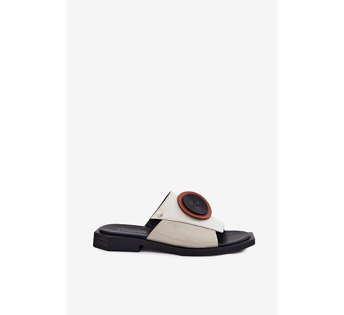 Kožené dámské pantofle model 22123051 - Maciejka