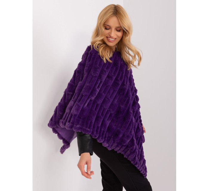 Poncho AT  ciemny fioletowy model 19367643 - FPrice