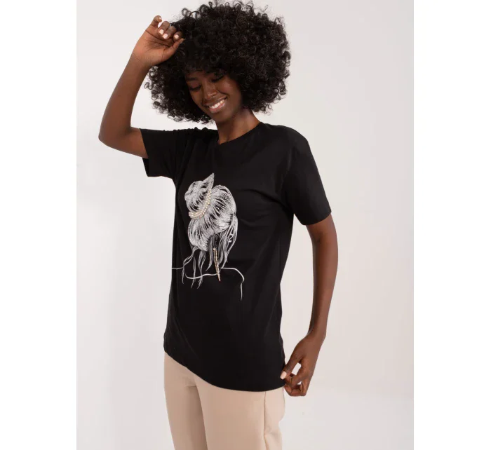 T shirt PM TS model 21192733 czarny - FPrice