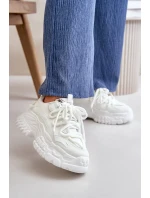 Dámské tenisky na masivní podrážce bílé Nevela Dámské tenisky na masivní podrážce bílé Nevela