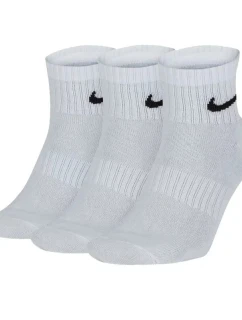 Pánské ponožky Everyday Lightweight Ankle 3PAC M SX7677-100 bílá - Nike