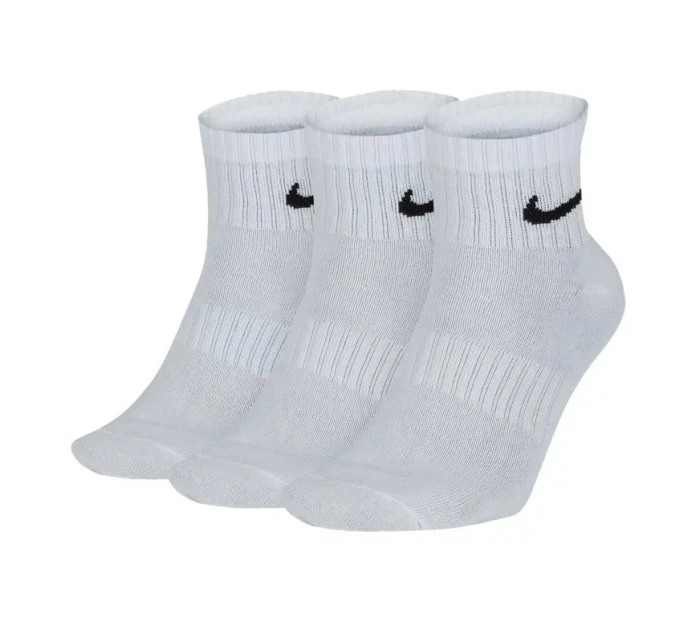 Pánské ponožky Everyday Lightweight Ankle 3PAC M SX7677-100 bílá - Nike Pánské ponožky Everyday Lightweight Ankle 3PAC M SX7677-100 bílá - Nike