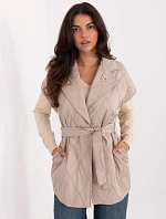 Dámská vesta béžová - Rue Paris