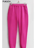 Dámské teplákové kalhoty OFF PINK