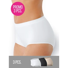 3PACK- Kalhotky s vyšším pasem bezešvé Culotte Intimidea Barva: 3PACK- Kalhotky s vyšším pasem bezešvé Culotte Intimidea Barva: