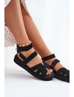 Dámské Sandály S Suchými Zipy Černé Uvissa Dámské Sandály S Suchými Zipy Černé Uvissa