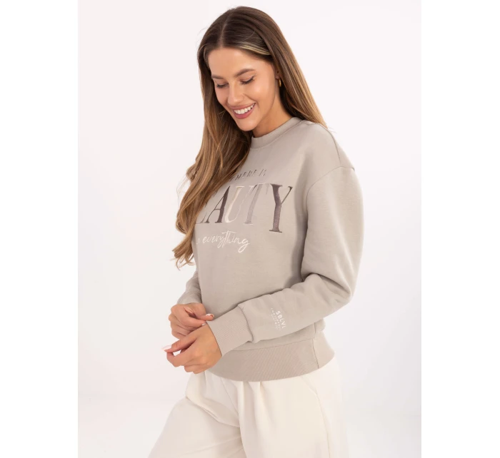 Halenka D10608BC02801A2NO béžová Halenka D10608BC02801A2NO béžová