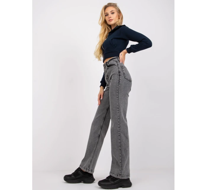 Džínové kalhoty MR SP 357.04P tmavě šedá