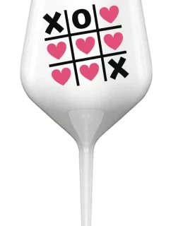 PIŠKVORKY - bílá nerozbitná sklenice na víno 470 ml