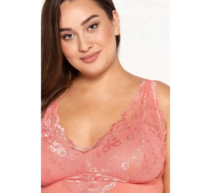 Dámská noční košile Viviane Terakota morela - Babella