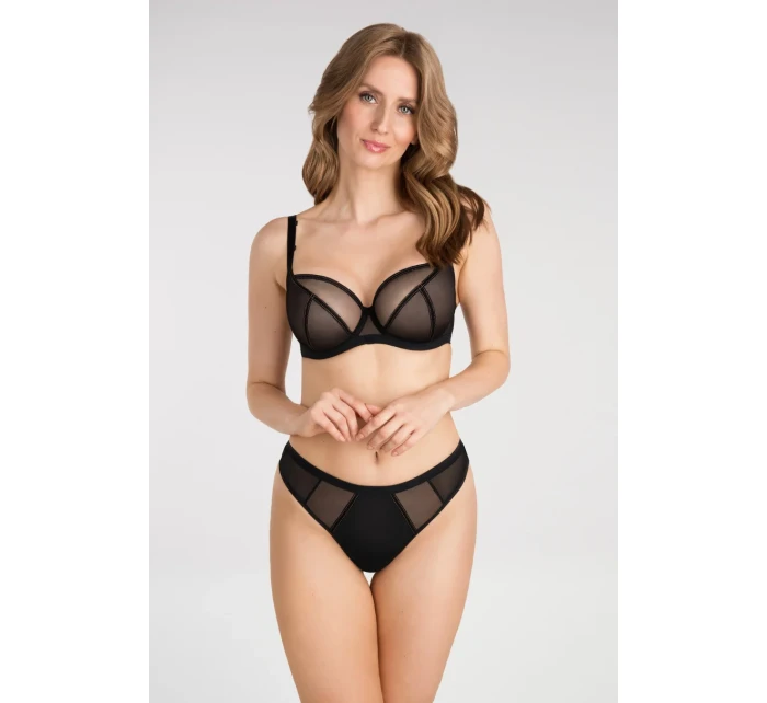 K824 SOFT BRA BIG JUST BLACK