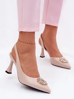 Sandály na podpatku  model 226502 Step in style