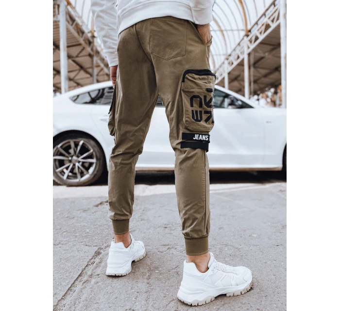 Pánské bojové kalhoty béžové FashionStreet UX4308