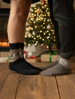 RiSocks 43356 Mit Wolle Komfortbund ponožky 35-46