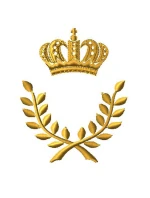 rámeček k výšivce monogramu korunka a vavřín rámeček k výšivce monogramu korunka a vavřín