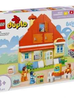 LEGO DUPLO Bluey 10459 Modrý rodinný dům s paměťovou hrou (VÝPRODEJ)