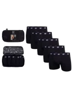 Pánské boxerky CR7 5 pack black k dárku - 8123-49-2902 Pánské boxerky CR7 5 pack black k dárku - 8123-49-2902