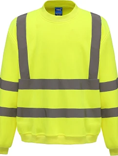 Yoko HVJ 510 Hi-Vis mikina 79.J510 hi vis yellow