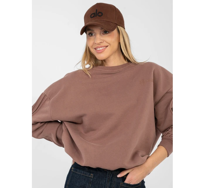 Mikina NS BL NS2548.05 hnědá