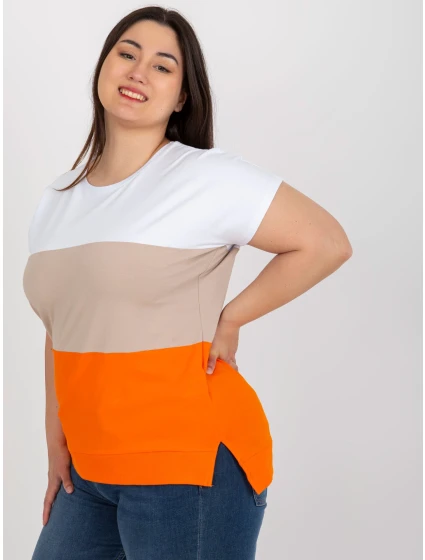 Bluzka RV BZ model 18617626 pomarańczowy - FPrice Bluzka RV BZ model 18617626 pomarańczowy - FPrice