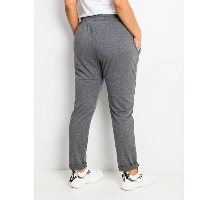 Tepláky RV DR 4765.52 tmavě šedá