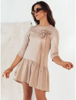béžové šaty Dstreet model 21974044 - FashionStreet béžové šaty Dstreet model 21974044 - FashionStreet