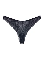 Dámské kalhotky Amourette Charm Highleg Brazilian - BLACK - černé 0004 - TRIUMPH