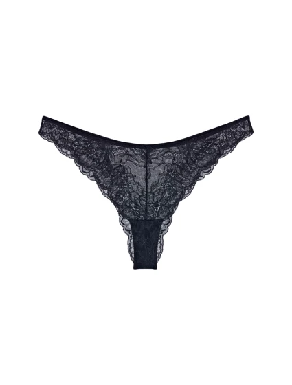 Dámské kalhotky Amourette Charm Highleg Brazilian - BLACK - černé 0004 - TRIUMPH