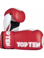 Boxerské rukavice model 21348279 10 oz červené - TOP TEN