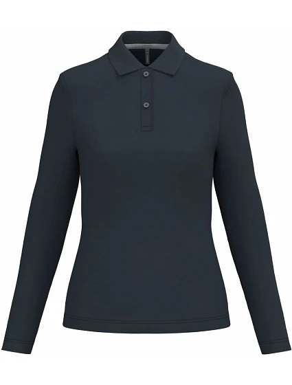 Kariban K 244 Dámské piqué polo s dlouhým rukávem 20.K244 navy Kariban K 244 Dámské piqué polo s dlouhým rukávem 20.K244 navy