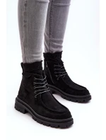 Dámské Boty na Zip Černé model 21636194 - Boto