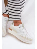 Dámské Tenisky Na Platformě LEE EMMA WOMEN LOW 50251014.04L Béžové