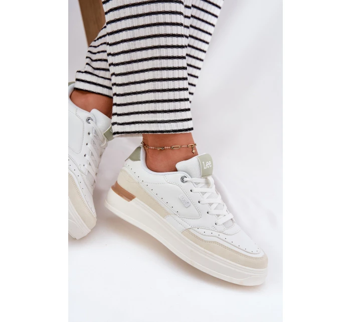Dámské Tenisky Na Platformě LEE EMMA WOMEN LOW 50251014.04L Béžové