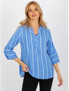 Dámská halenka D73771M11062C modrá - FPrice