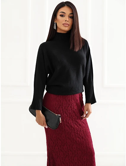 Sweter IR SW C16611A.86 czarny Sweter IR SW C16611A.86 czarny
