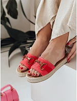 Dámské žabky  červené  model 22353076 - FashionStreet