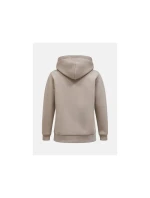 Mikina Peak Performance W Original Small Logo Hood Beige