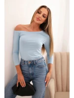 Halenka tmavě pudrově růžová model 21753199 - K-Fashion Halenka tmavě pudrově růžová model 21753199 - K-Fashion