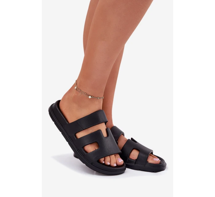 Dámské Pěnové Pantofle Černé Dimelle Dámské Pěnové Pantofle Černé Dimelle