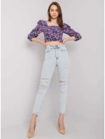 Džínové kalhoty MR SP 901.05P světle modrá