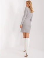 PM SK PM319 šaty.19 šedá